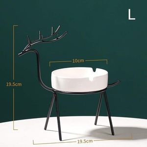 Cendrier en métal de design haut de gamme pour table, comptoir, hôtel, restaurant, maison, bureau, intérieur, extérieur, vente en gros - Product Image 2