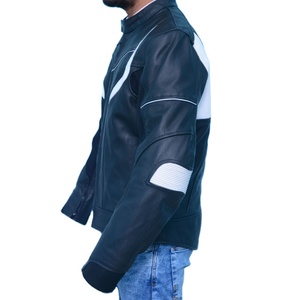 Chaqueta de Motociclista Deportiva Unisex, Personalizada, de Cuero Genuino, Transpirable, de Secado Rápido, Ignífuga, Tallas Grandes - Product Image 4