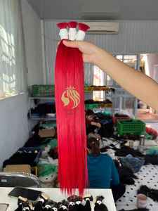 Cabello alineado con cutícula de color Rad en cabello a granel para mujeres que trenzan el envío desde Vietnam | Extensiones vietnamitas de cabello crudo - Product Image 2