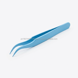 Juego de Pinzas Profesionales para Pestañas para Aplicación de Extensiones Clásicas y de Mega Volumen - Product Image 3