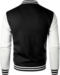 Men's Casual Baseball Leather Street Plus Coats New Embroidered Letter Thin Windbreaker Hip Hop Style Loose <b>Jacket</b> - Product Image 1