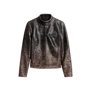 Chaqueta de Cuero para Mujer, Nueva, Elegante, Informal, de Color Sólido, Fabricada con la Mejor Calidad, Chaqueta de Cuero Genuino para Mujer - Product Image 1