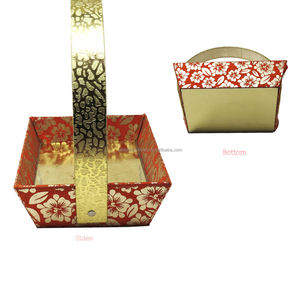 Nouvelle collection de boîtes à bijoux décoratives pour cadeaux de mariage, boîte cadeau artisanale indienne, panier de bijoux - Product Image 1