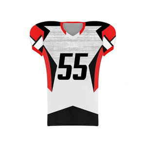 Uniforme de football américain, nouveau style, maillot et pantalon sublimés, prix d'usine, service OEM, meilleur design actuel, personnalisé, respirant - Product Image 2
