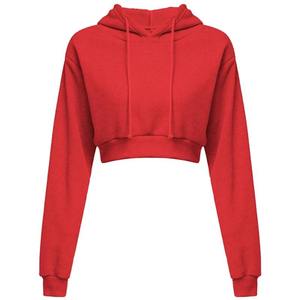 Sudadera con Capucha Casual de Manga Larga para Mujer, 100% Algodón, Color Sólido, Alta Calidad, Transpirable, Ecológica, con Logotipo Frontal, para Invierno - Product Image 3