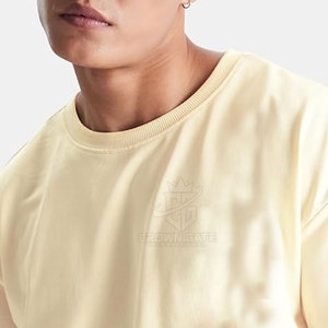 T-shirt Oversize per Adulti con Logo Personalizzato, Servizio OEM, Abbigliamento Estivo a Maniche Corte, T-shirt Oversize da Uomo in Vendita <span class=keywords><strong>Online</strong></span> - Product Image 4