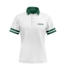 Chemises polo pour hommes, design tendance, performance, logo brodé, tissu à séchage rapide, commande en gros, marque privée. - Product Image 4