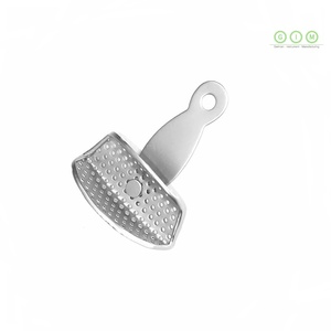 Juego de Instrumentos Profesionales de Ortodoncia: Bandejas de Impresión Dentales de Acero Inoxidable Reutilizables y Autoclavables - Product Image 3