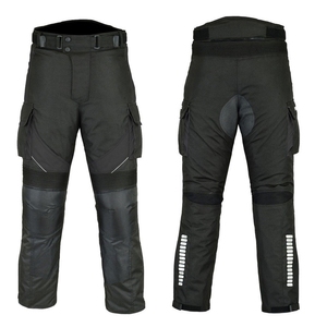 Ensemble veste et pantalon de moto en textile respirant haute performance pour homme et femme, avec protections CE, imperméable, pour toutes les saisons. - Product Image 3