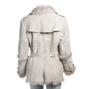 Vestes en cuir véritable pour femmes, coupe ajustée, styles décontractés, fournisseur OEM du Pakistan, veste en cuir avec logo personnalisé - Product Image 4