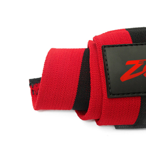 Bandes de poignet élastiques de qualité supérieure pour la musculation, logo personnalisé OEM, sangles de poignet pour la musculation, vente en gros - Product Image 4