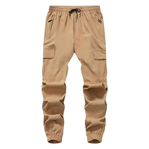 กางเกงคาร์โก้เดินป่าผู้ชาย น้ำหนักเบา ยืดหยุ่นได้ ผลิตจากผ้าแห้งเร็ว ทนทาน เหมาะสำหรับการเดินทาง แคมป์ปิ้ง เดินป่า ปีนเขา - Product Image 1
