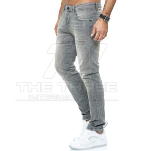 Pantalones Vaqueros de Moda Urbana de Alto Rendimiento, Cómodos, Ligeros, de Tiro Medio, Corte Recto, Ajuste Relajado, Duraderos y Elegantes para Uso Urbano - Product Image 4