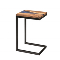 Ordenador portátil y mesa de aperitivos, mesa auxiliar de Metal y madera, sofá plegable, último diseño, 2025, oficina, hogar, cocina, sala de estar, calidad superior