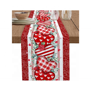 Camino de mesa bordado de algodón 100% hecho a mano de primera calidad 220GSM resistente a la decoloración ecológico GOTS certificado exportación OEM ODM DE LA India - Product Image 1