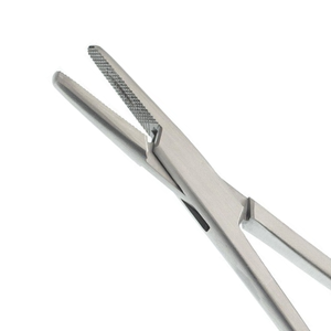 Mayo Hegar Needle Holder 8 Inch Serrated Jaw Surgical Instrument Stainless Steel Needle <b>Driver</b> Suturing Forceps Precision - Product Image 4