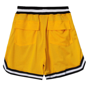 Pantalones Cortos Deportivos de Malla para Hombre 2026, Diseño y Estampado de Logotipo Personalizado, Tejido Transpirable, Corte Unisex, Casuales, Ligeros, para Verano - Product Image 2