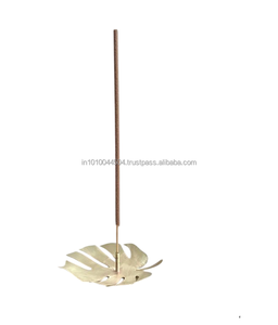 Custom Design Solid Brass Round <b>Burner</b> Mubkhar <b>Burner</b> Scented Religious - Product Image 6