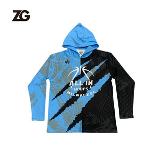 Maillot de basket-ball sublimé ZG pour homme, sans manches, respirant, en maille polyester, vêtements de sport - Product Image 3