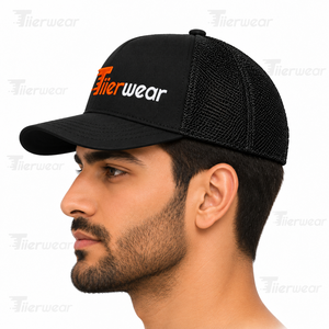 Gorra de camión de malla de seda de 5 paneles de alta calidad, gorra de camionero con estampado liso para niños para aventuras al aire libre, diseño personalizable - Product Image 4