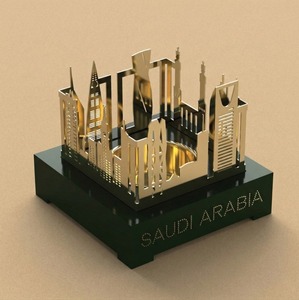 เตาเผาบัคฮูร์แบบมุบคัฮ์ร์ลายเส้นขอบฟ้าตะวันออกกลาง ขายดี ตกแต่งบ้าน ของขวัญอิสลาม เตาเผาหรูหรา ปรับแต่งได้ - Product Image 2