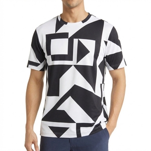 Classic New Style Men Plus Size T Shirt Solid Color With Hot Classic <b>Print</b> Casual Short Sleeve Breathable <b>Material</b> At Low Price - Product Image 2