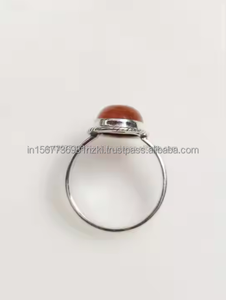 Anillo de ojo de tigre más vendido, anillo de piedras preciosas grandes de plata esterlina, anillo de declaración, anillo de piedras preciosas ovaladas de plata esterlina 925 - Product Image 3
