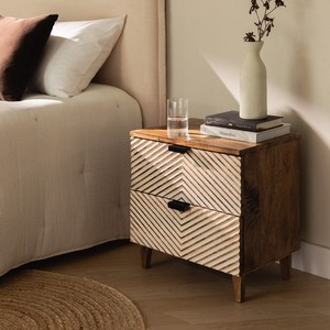 โต๊ะข้างเตียงไม้มะม่วง แวนดาน่า โนวา มิรา - Product Image 1