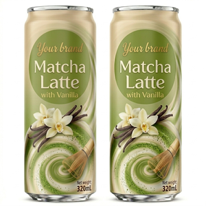 Bebida de Té Matcha Latte de Alta Calidad con Sabor a Fresa, 320 ml, Productos de Vietnam, Bebida Tan Do, MOQ Bajo - Product Image 1