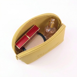 Rootsmen AA5477 Water Resistant Waterproof Zipper Hanging Custom Logo Fashion PVC Embossing Travel Cosmetic Bag Small Capacity - Product Image 6