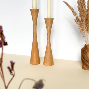 Support de bougie moderne en bois résistant à la chaleur, personnalisable, décoratif pour la maison, les mariages, les hôtels, les occasions spéciales, vente en gros - Product Image 6