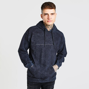 <b>Men</b> Acid Wash <b>Hoodies</b> New Fashionable Street Wear Thermal <b>Men</b> Comfortable Breathable Acid Wash <b>Hoodies</b> - Product Image 2