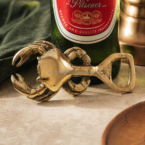 Abridor de Botellas Manual de Latón con Diseño Fleur de Lis, Abridor Metálico de Alta Rentabilidad para Minoristas, Removedor de Tapas para Importadores Globales - Product Image 2
