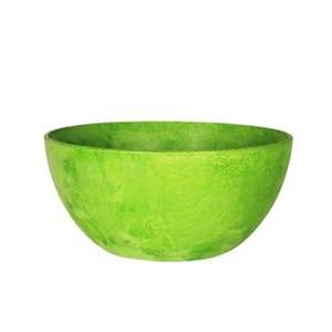 Tazón de Resina Clásico Ecológico Hecho a Mano ODM para Ensaladas y Frutas, Blanco y Negro con Diseño Tallado en Espiral, Textura de Mármol Acuático, Apto para Lavavajillas, Apilable - Product Image 4