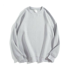 Sudadera de Forro Polar Esencial para Hombre, Cuello Redondo de Algodón Premium, Ropa Deportiva Informal, Sudadera de Invierno - Product Image 1