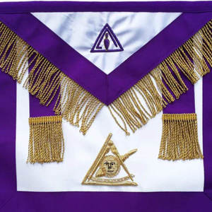 Tablier de Franc-Maçon de Luxe TANAZAINRA, Fabriqué Professionnellement, Résistant à l'Eau, Brodé, Sérigraphié, Tissu Personnalisable pour Loge - Product Image 5