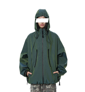 <b>men</b> techwear <b>jacket</b> with adjustable features for comfort and fit <b>mens</b> techwear <b>jacket</b> with breathable structure for active wear - Product Image 1