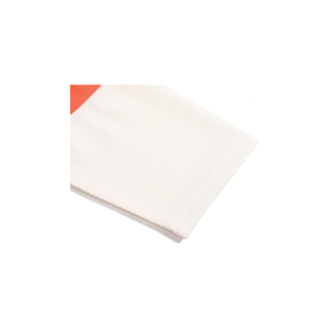 Jersey de Hockey sobre Hielo Personalizado para Hombre, Blanco con Rayas Rojas, Cuello en V, Manga Tres Cuartos, Malla Transpirable, Ropa Deportiva para Adultos - Product Image 3