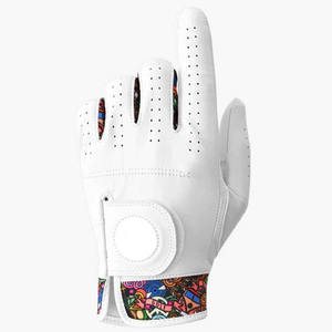 Gants de golf personnalisés 2026 du fabricant, avec logo brodé, OEM, unisexe, haute qualité, antidérapants, imperméables, protection UV - Product Image 1