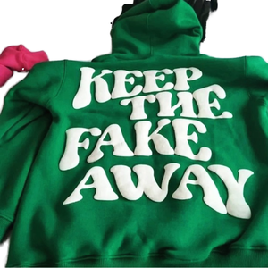 เสื้อฮู้ดสวมหัวผ้าคอตตอนเทอร์รี่ผ้าคอตตอนพิมพ์ลาย3D พัฟเสื้อครอปขอบแบบถักลายสำหรับฤดูหนาวโลโก้ออกแบบได้ตามต้องการ - Product Image 1