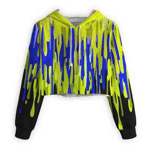 Haut tendance personnalisé uni avec broderie et impression par sublimation, coupe courte, pour femme, prix de gros, respirant - Product Image 6