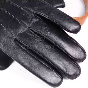 ถุงมือหนังรุ่นใหม่ขายดี ถุงมือหนังลำลอง ถุงมือหนังกันหนาว - Product Image 4