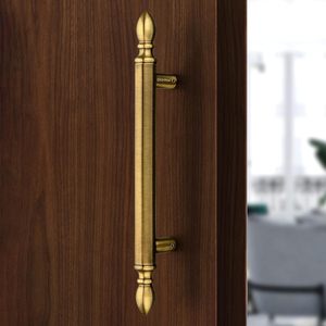 Poignée de porte principale moderne, robuste et décorative, pour les portes d'entrée de la maison et du bureau - Product Image 6