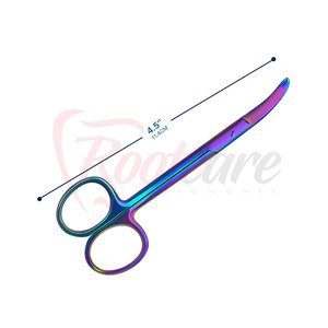 Ciseaux à points fins pour usage médical et de pansement – Lisses, légers et de qualité supérieure – Nouveauté - Product Image 2