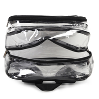 Sac de rangement et de transport en PVC transparent résistant et imperméable