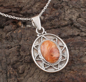 Collar con Colgante de Piedra Preciosa Amarilla Natural, Hecho a Mano, de Plata de Ley 925 Chapada en Platino Vintage, Piedra de Nacimiento de Noviembre, Venta al por Mayor - Product Image 6