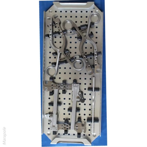 Sistema Retractor Cervical Anterior Premium de Acero Inoxidable, Kit Retractor Cervical Quirúrgico Autorretenible Caspar Cloward para Columna Vertebral - Product Image 4