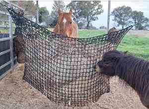 Sac à foin pour chevaux en nylon de haute qualité, modèle international, design à alimentation lente, grande capacité, plusieurs tailles disponibles - Product Image 6