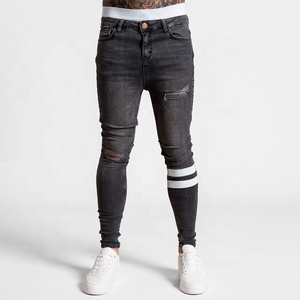 Pantalones Vaqueros de Mezclilla Elástica Lavada de Invierno para Hombre, de Alta Calidad, Corte Ajustado, Estilo Casual Vintage - Product Image 2