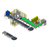 Robot palettiseur intelligent, machine de palettisation automatique pour cartons, canettes, bouteilles, barils - Palettiseur robotisé à haute productivité